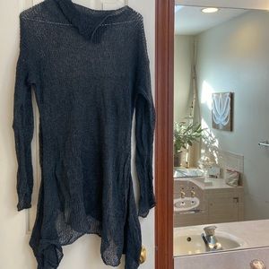 Amy Brill contempo loose knot cowl tunic GORGEOUS one size